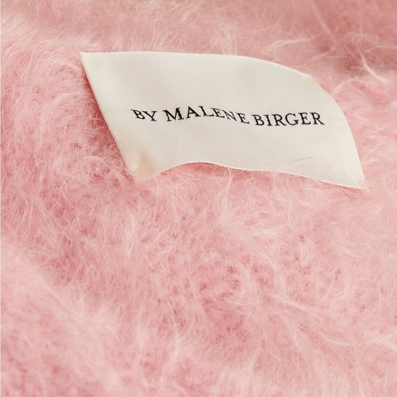 BY MALENE BIRGER Mohair-Blend Haime V-Neck Sweater - Picture 4 of 7